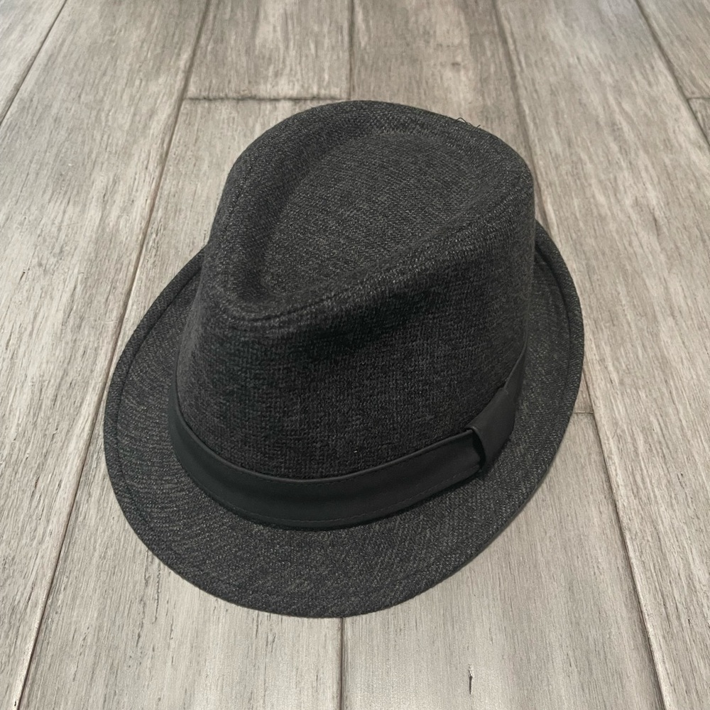 Stylish Gray Fedora Hat